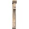 Ekena Millwork Merced Slat Smooth Bracket w/ Offset Brace, Douglas Fir, 5 1/2"W x 30"D x 42"H BKT0604X30X42MRC06SDF - alternate 4